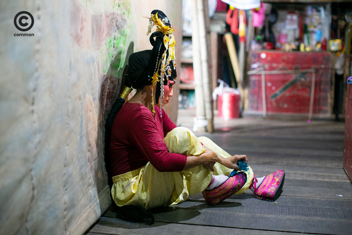งิ้ว จีน chinese opera ศาลเจ้า เจ