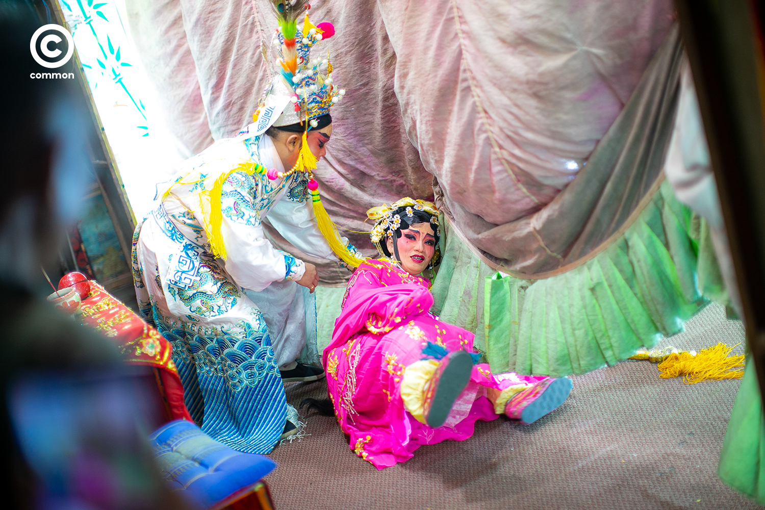 งิ้ว จีน chinese opera ศาลเจ้า เจ