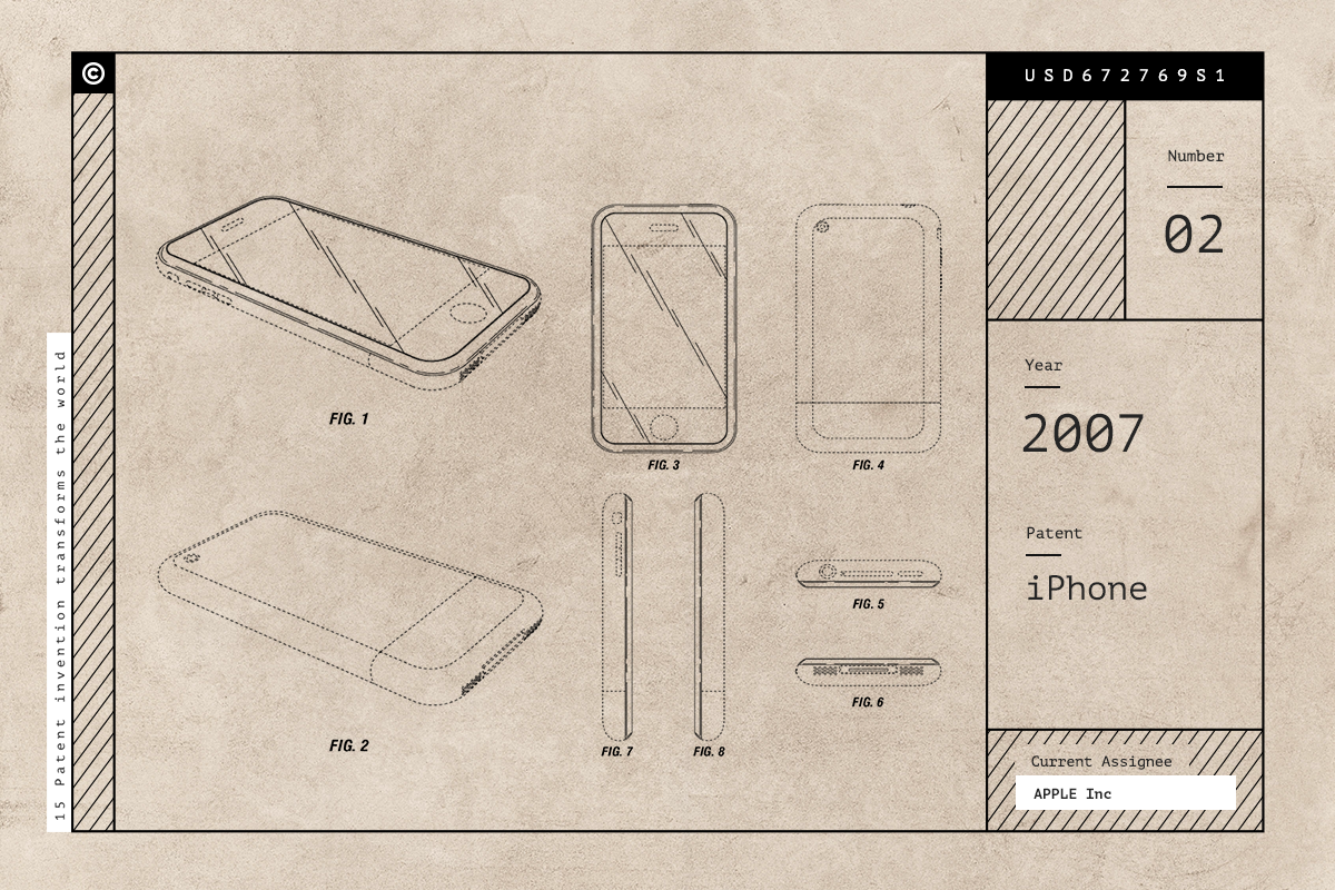 ไอโฟน iPhone สิทธิบัตร