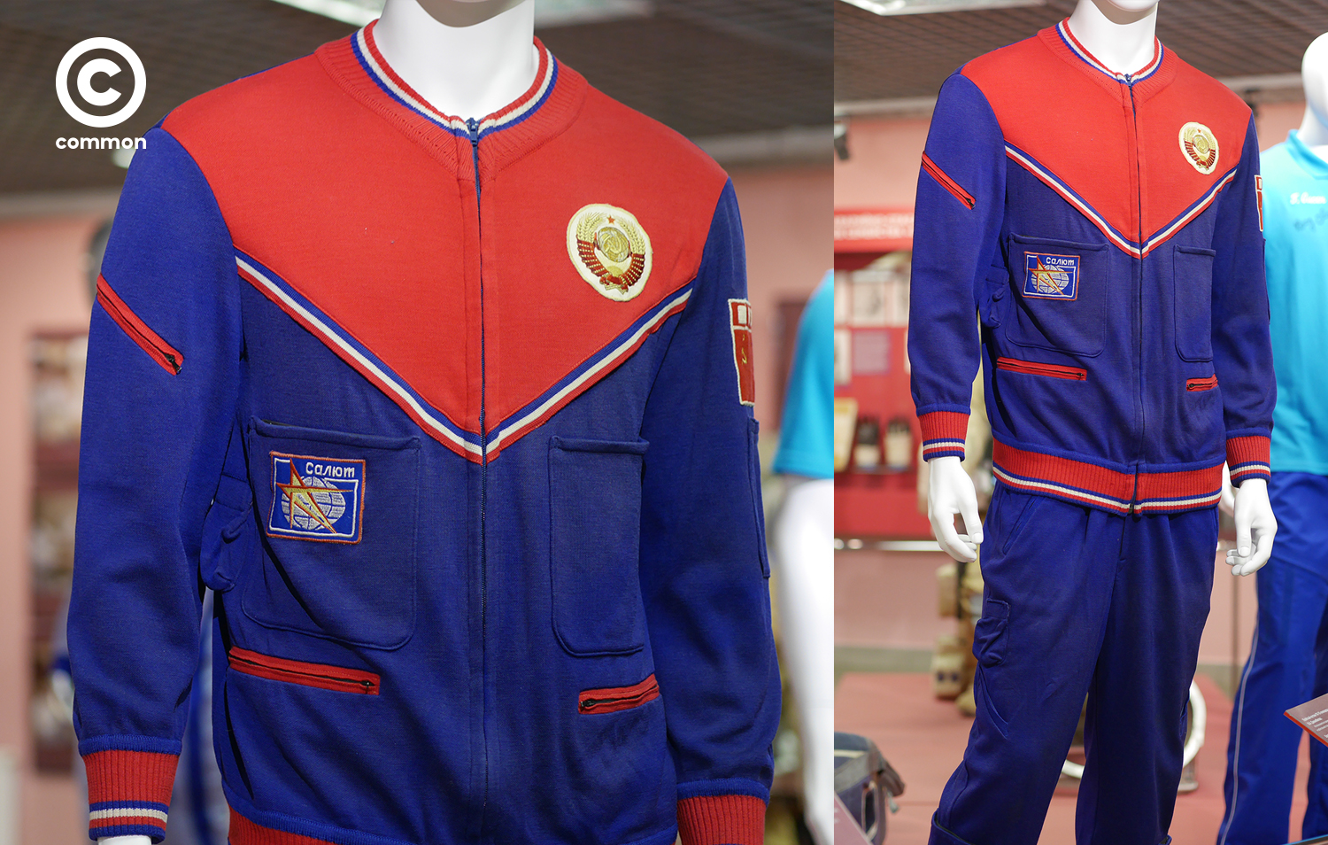 Flight suit ของ Vladimir Dzhanibekov ผู้บัญชาการยาน Soyz-27 ใช้ในสถานีอวกาศซัลยูต 6 (Salyut-6) ระหว่าง 10-16 ม.ค. 1978