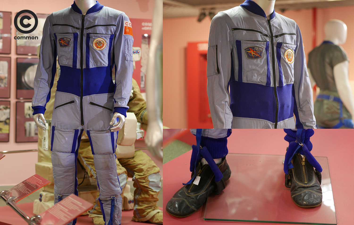 Pingvin Exercise Suit หรือ ชุดเพนกวิน ออกแบบโดยจำลองผลกระทบของแรงโน้มถ่วงบนร่างกาย มีแถบยืดหยุ่นที่สร้างแรงดึงระหว่างไหล่ เอว และข้อเท้า เพื่อลดการสูญเสียมวลกระดูกและกล้ามเนื้อ นี่คือชุดต้นแบบรุ่นแรกที่ทำขึ้นช่วงปี 1969 -1971 โดย NPO SVEZDA 