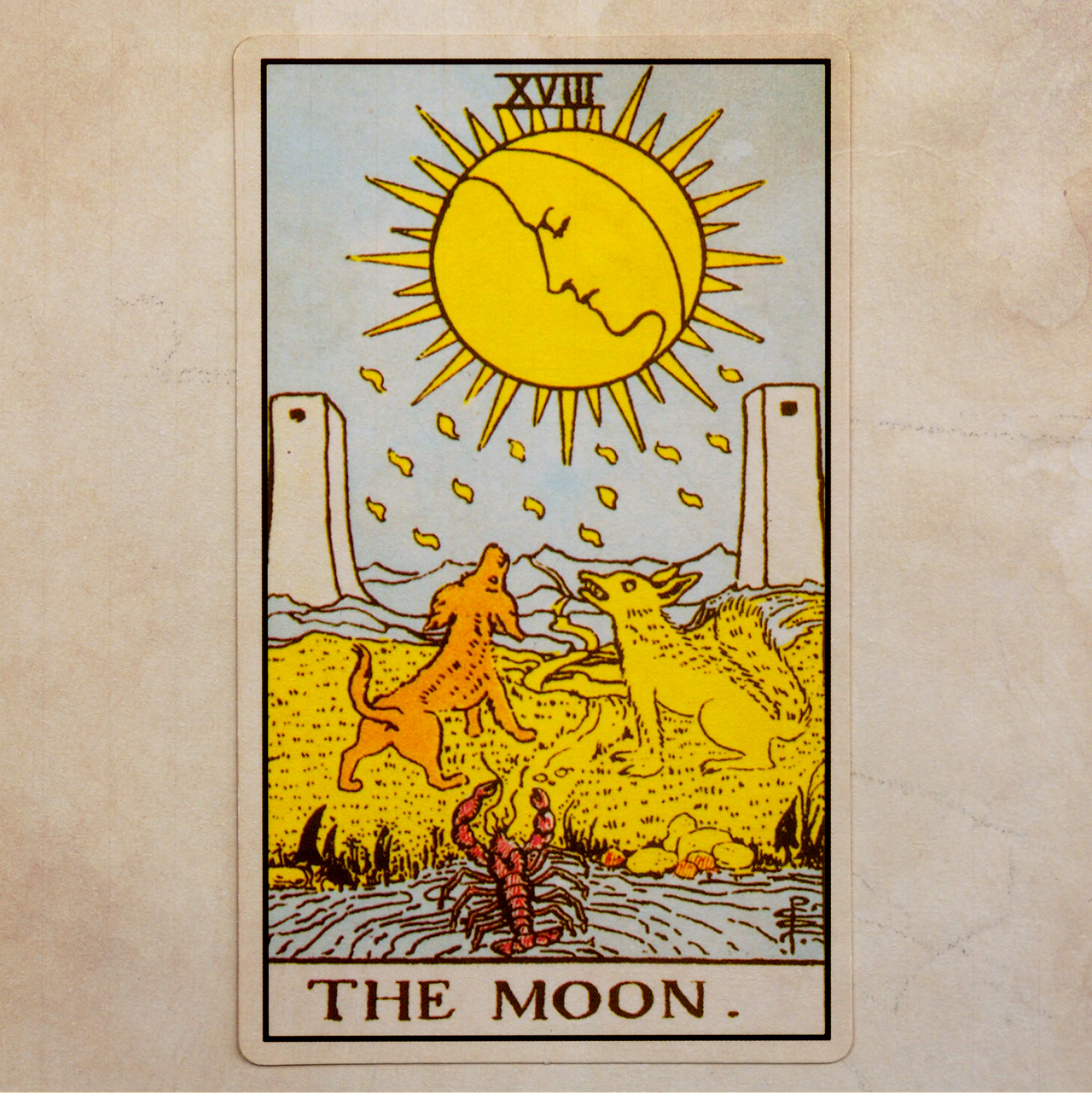 ไพ่ยิบซี The Moon
