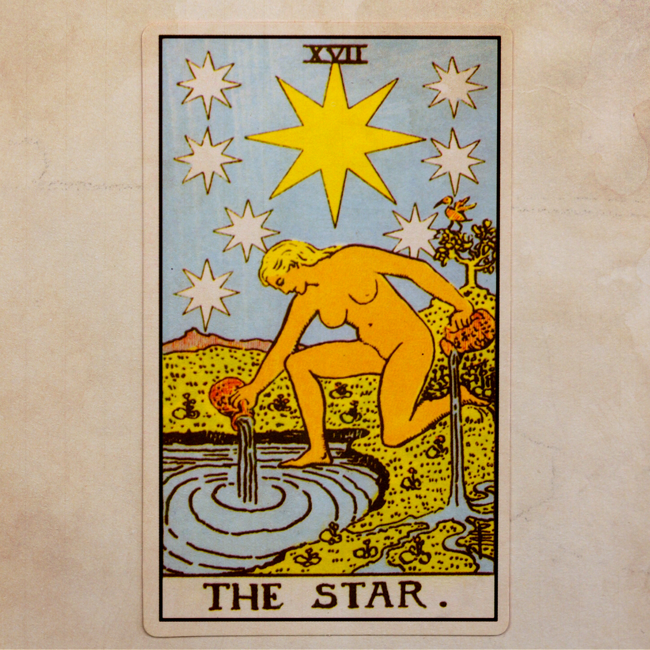 ไพ่ยิบซี The Star