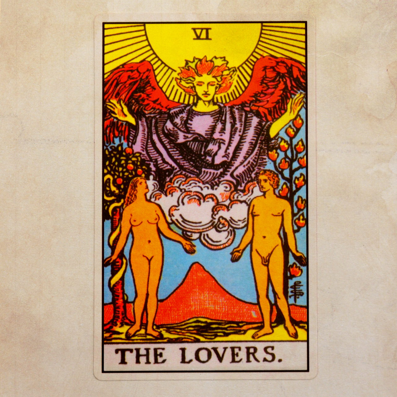 ไพ่ยิปซี The Lovers