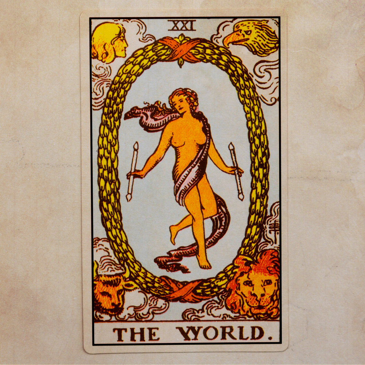ไพ่ยิบซี The World