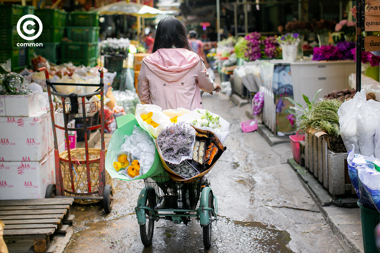 #ปากคลองตลาด #photo essay #ดอกไม้
