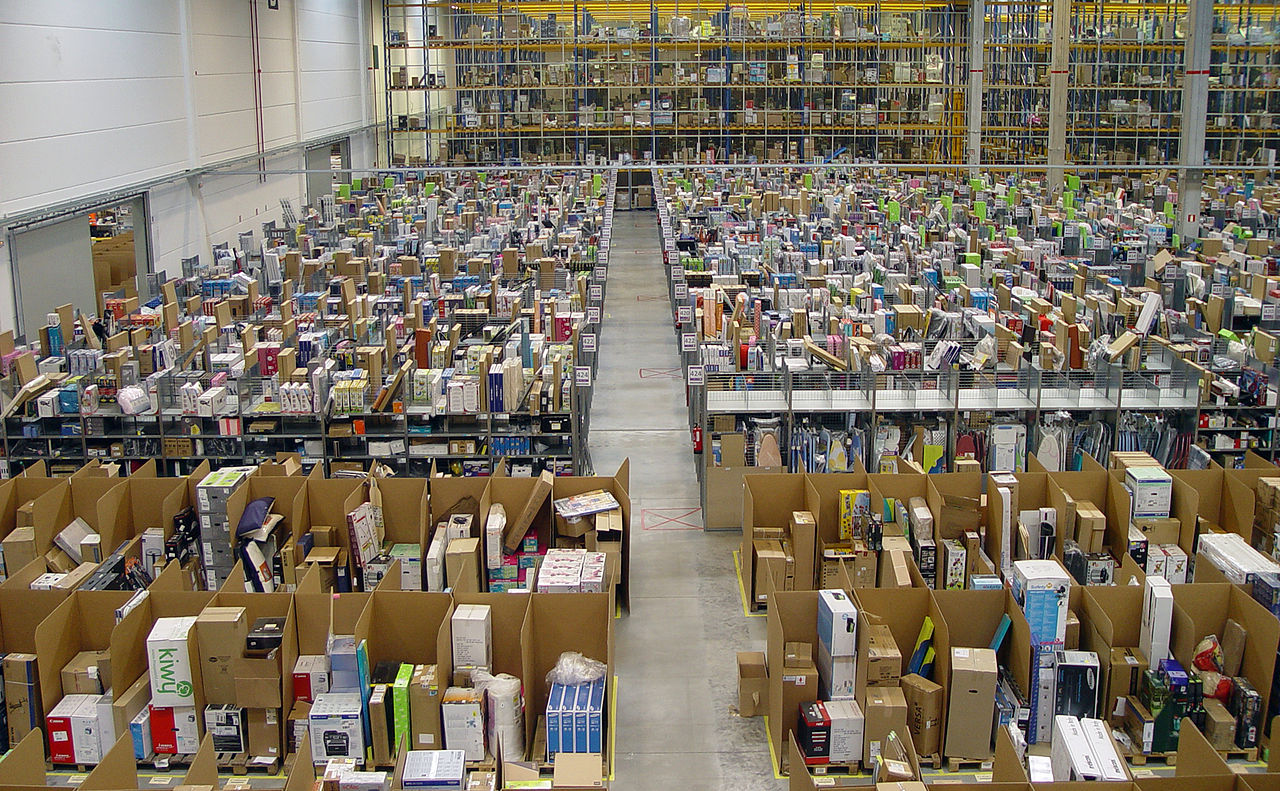 โกดัง อเมซอน สเปน Fulfillment Center Amazon Spain
