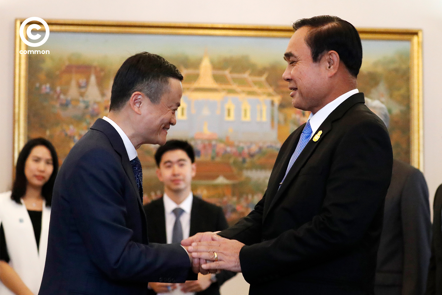 แจ็ค หม่า ประยุทธ์ จันทร์โอชา ลุงตู่ นายกรัฐมนตรี ประเทศไทย ไทยแลนด์ 4.0 อีอีซี EEC