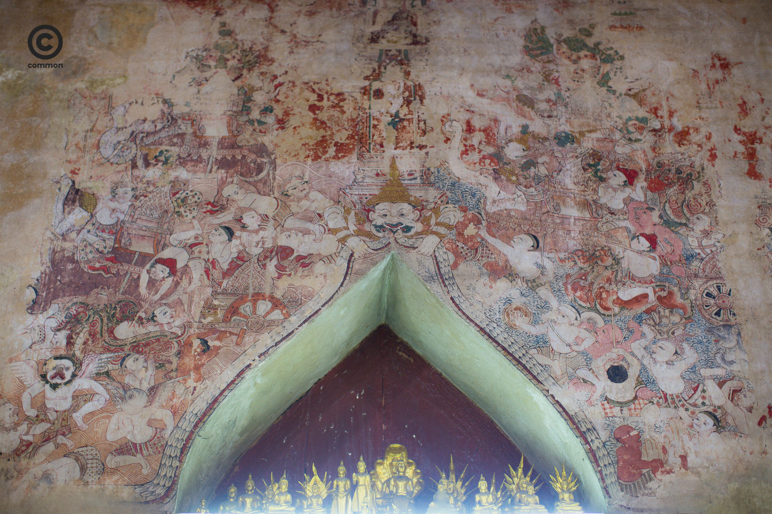 #วัดช่องนนทรี #ศิลปะอยุธยา #Photo Essay #วัดเก่า #จิตรกรรมฝาผนัง