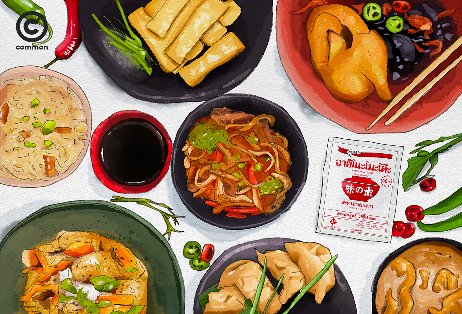 อูมามิ คิคุนาเอะ อิเคดะ Ajinomoto อายิโนะโมะโต ผงชูรส