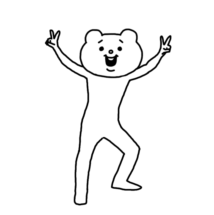Betakkuma sticker character