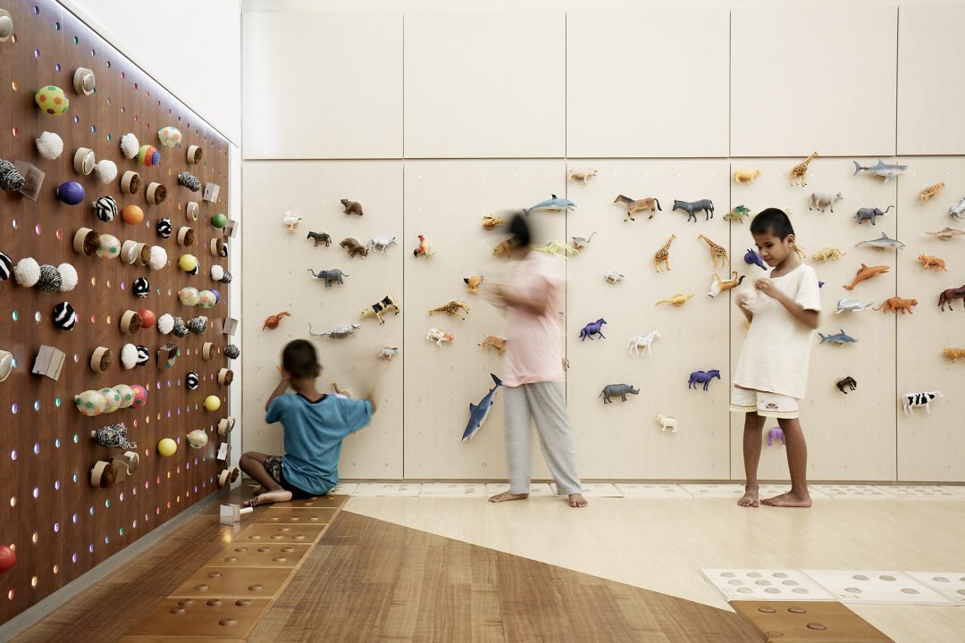 class room for blind