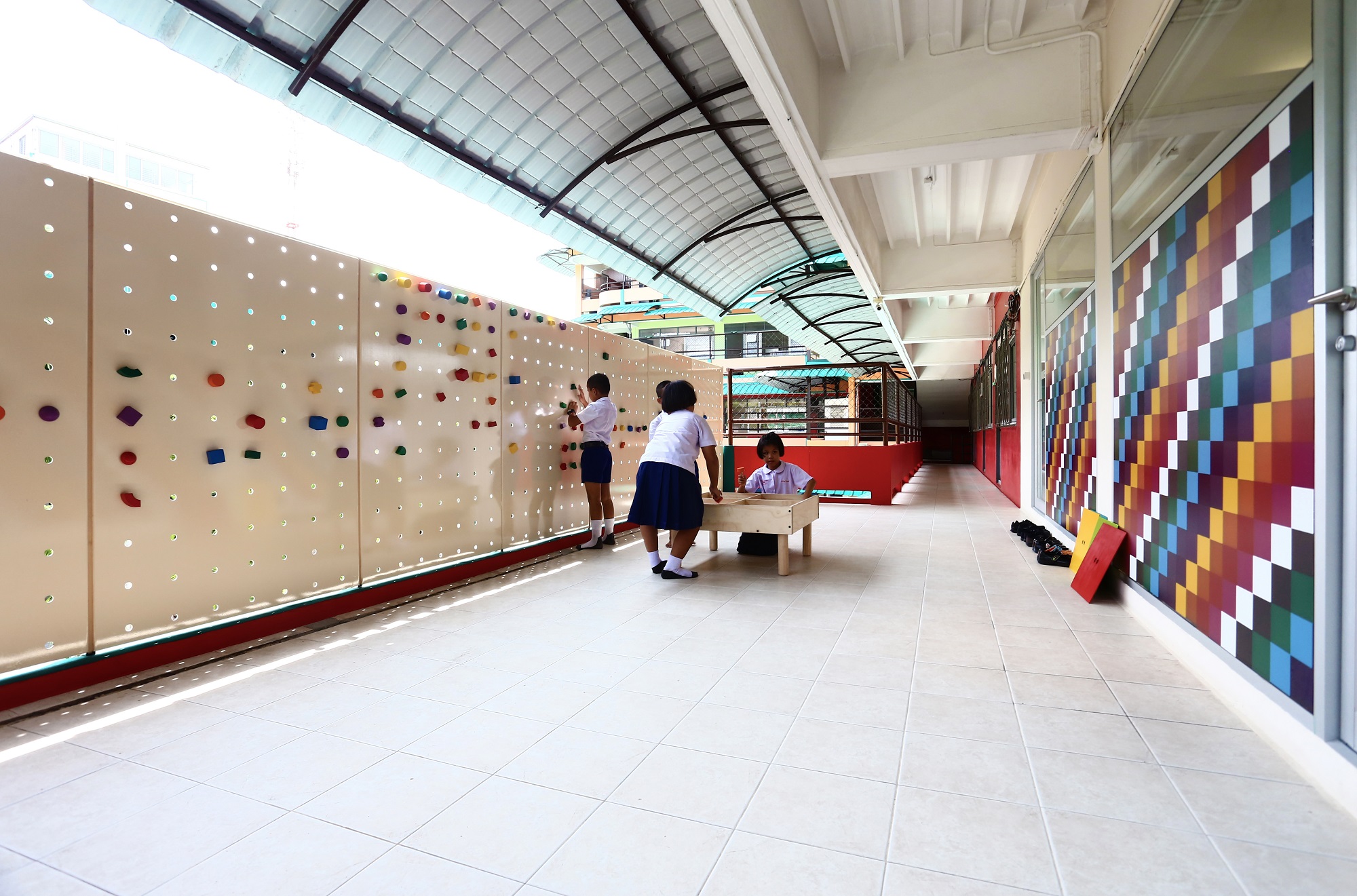 class room for blind