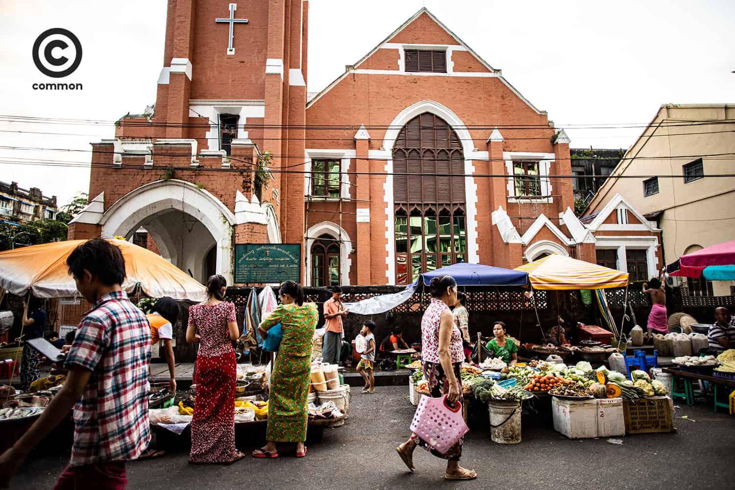 Myanmar street food 