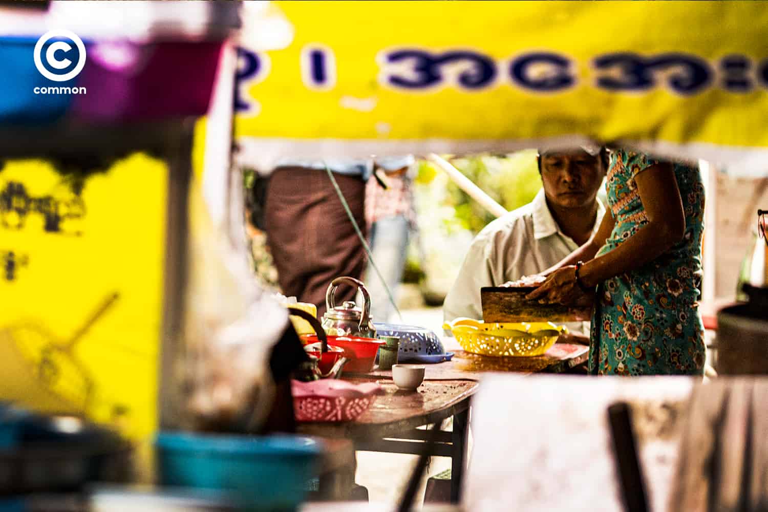 Myanmar street food 