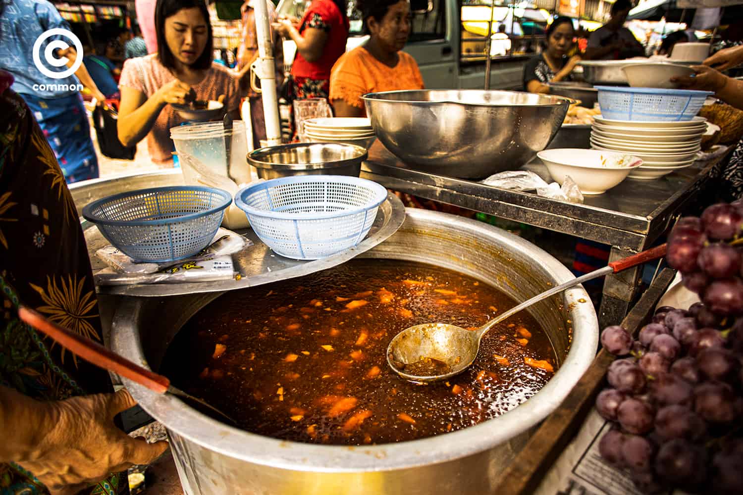 Myanmar street food 