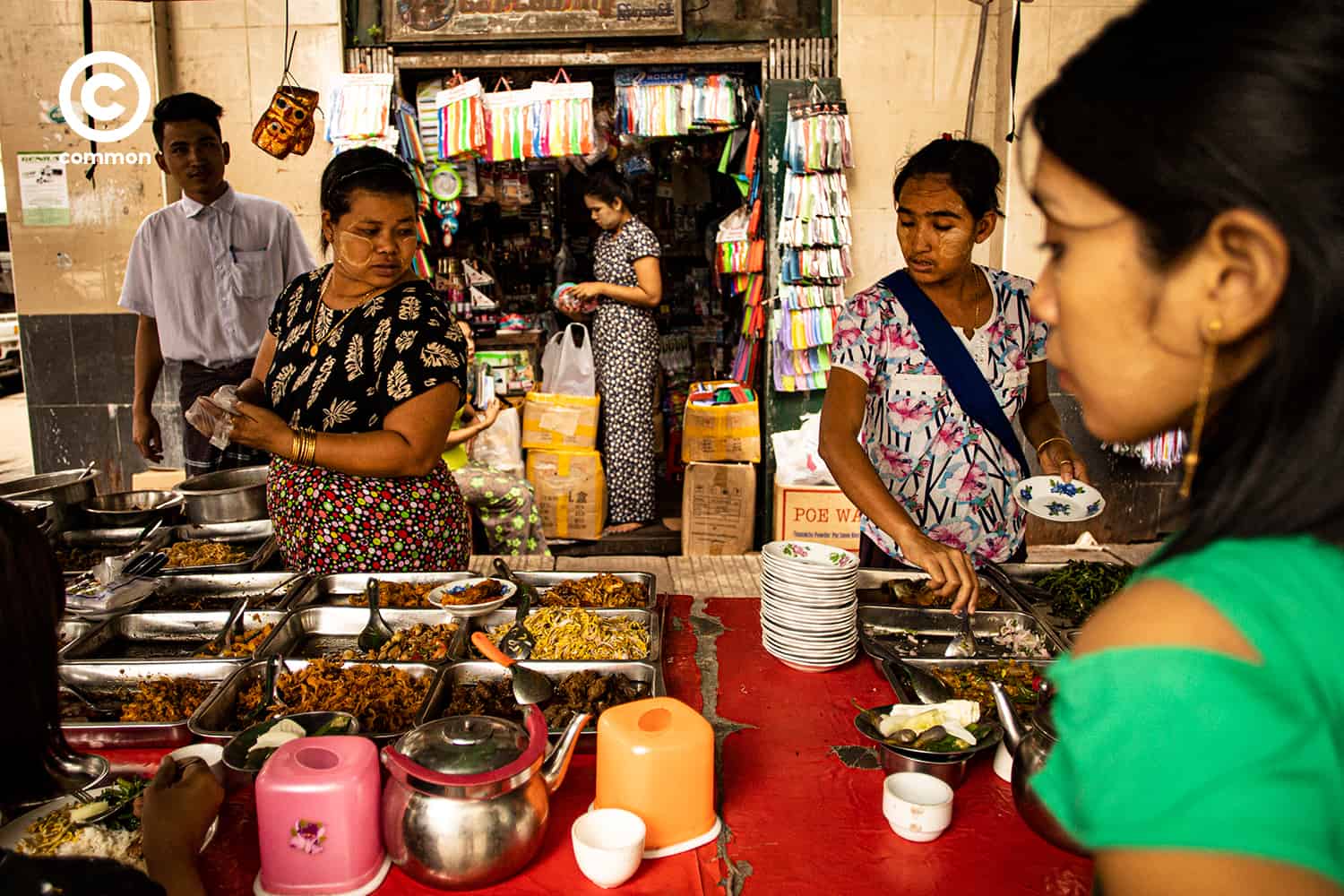 Myanmar street food 