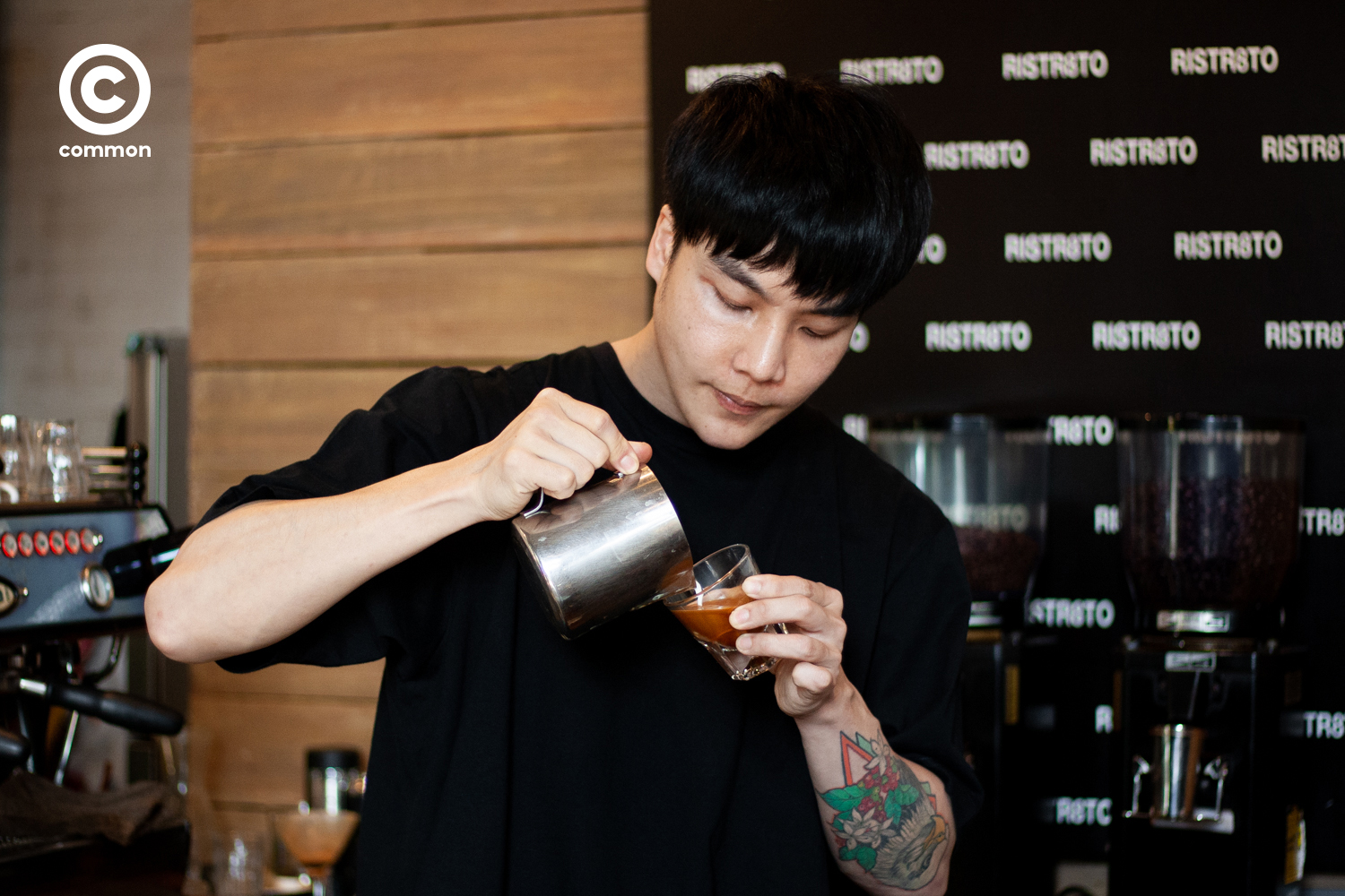 อานนท์ ธิติประเสริฐ ต๋อง บาริสต้า Ristr8to กาแฟที่ดี ลาเต้อาร์ต