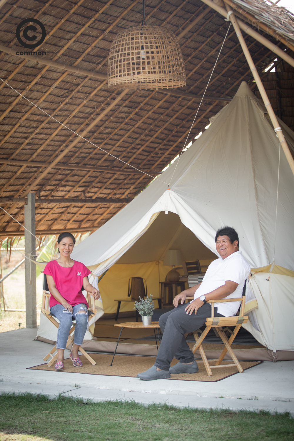 Jumtla Campiness Glamping แคมปิ้ง จั้ม ธัชชัย ถิรรัถยา วิถีชีวิต ความสุข บ้านไร่ ที่พัก