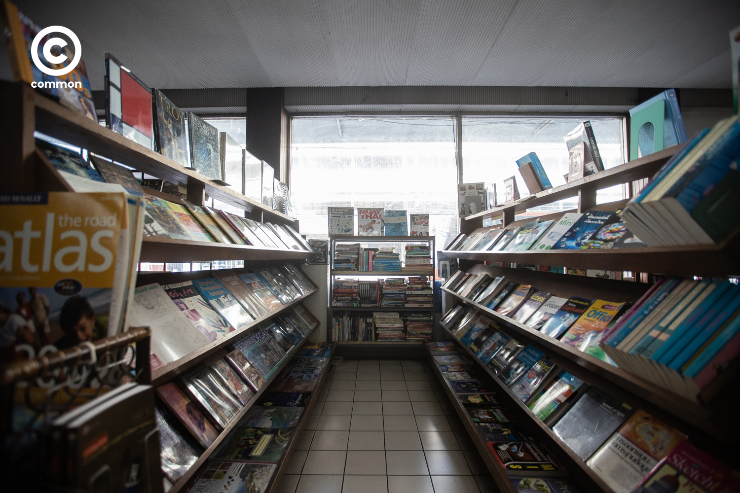 vintage bookshop
