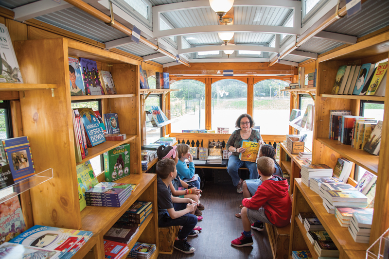 bookstore on wheels
