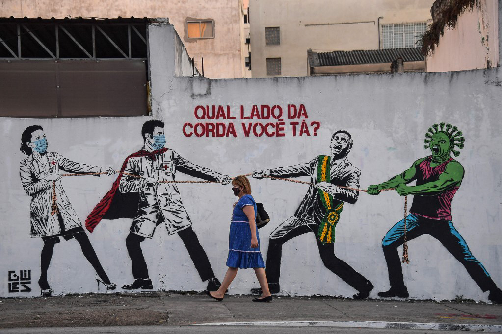 covid graffiti