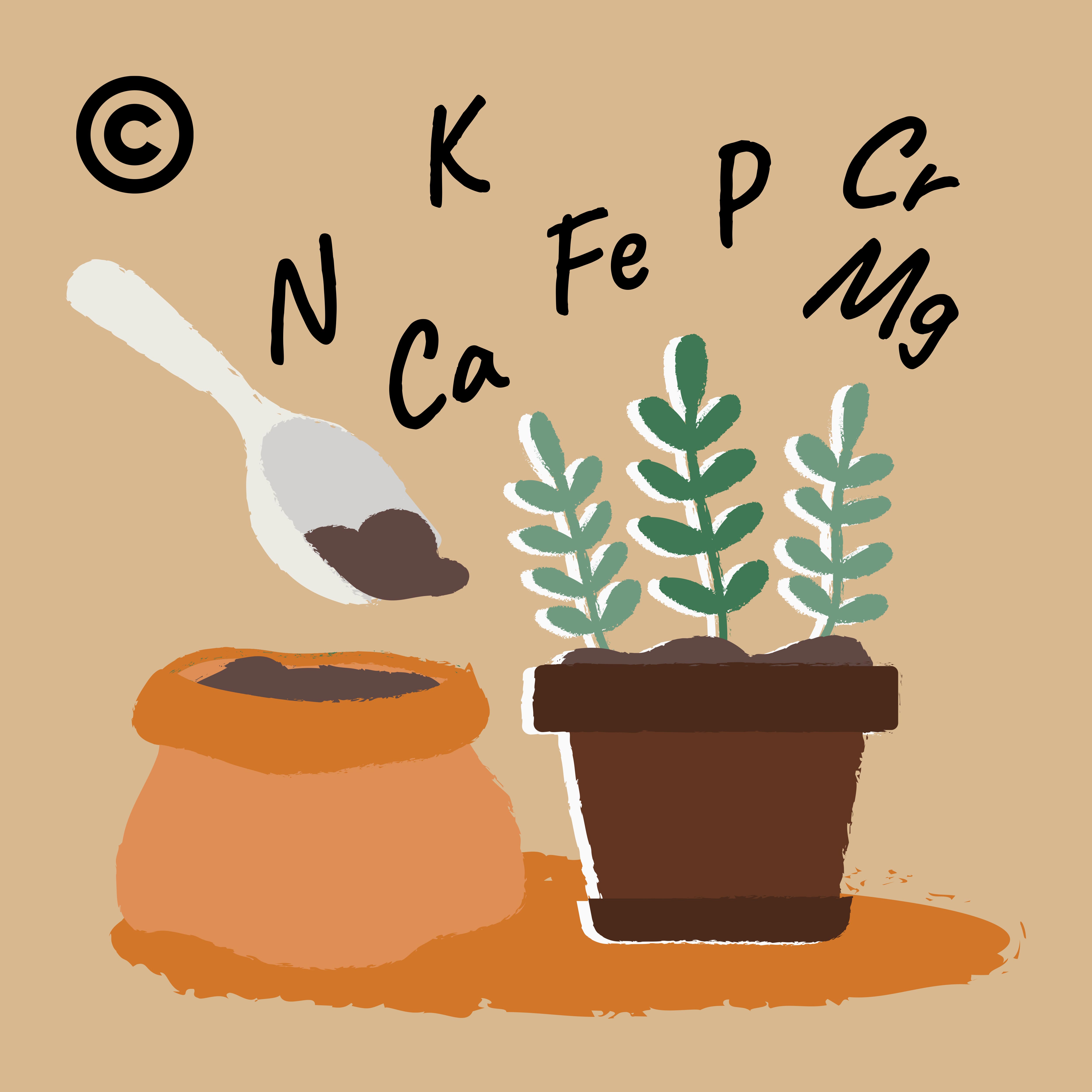 coffee grounds