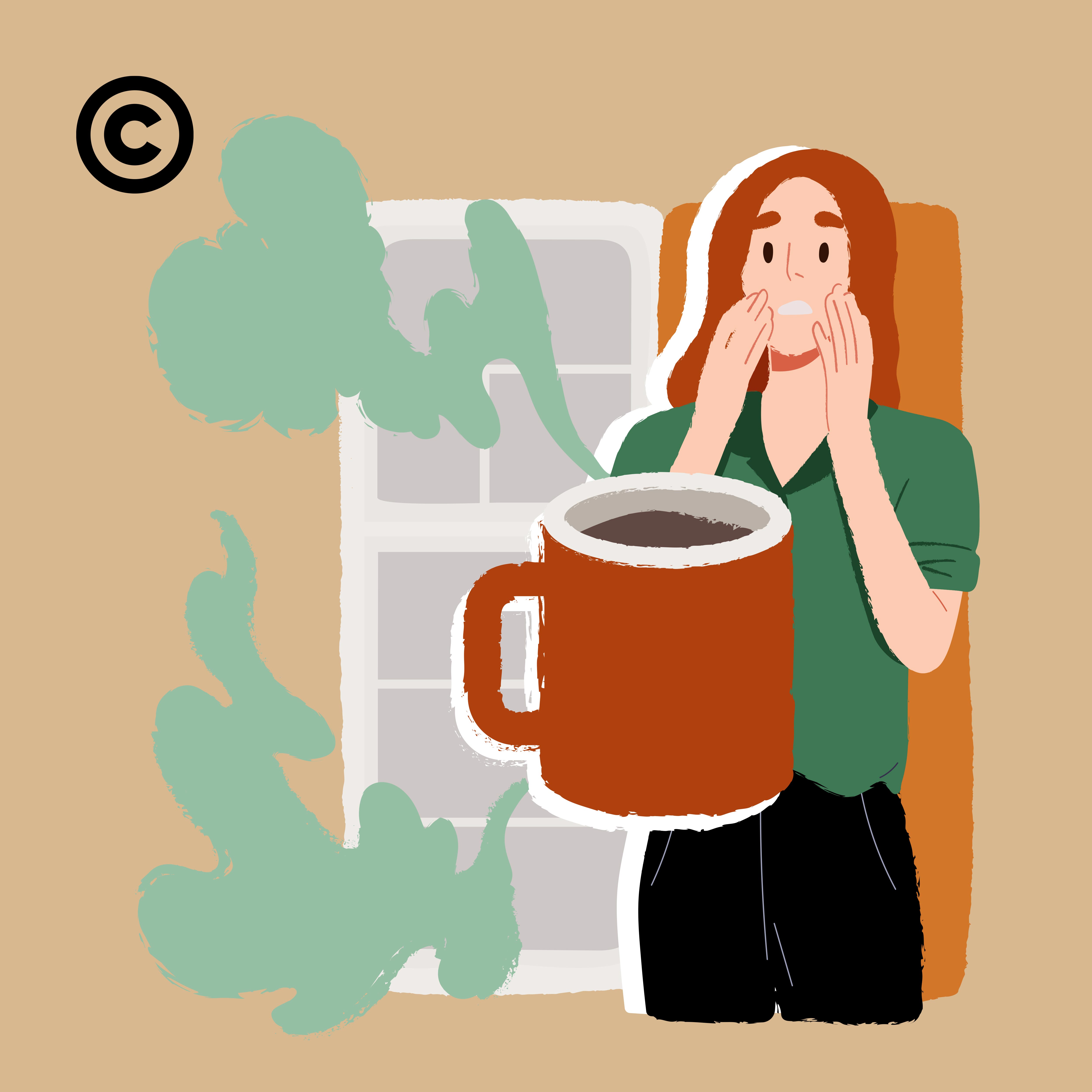 coffee grounds
