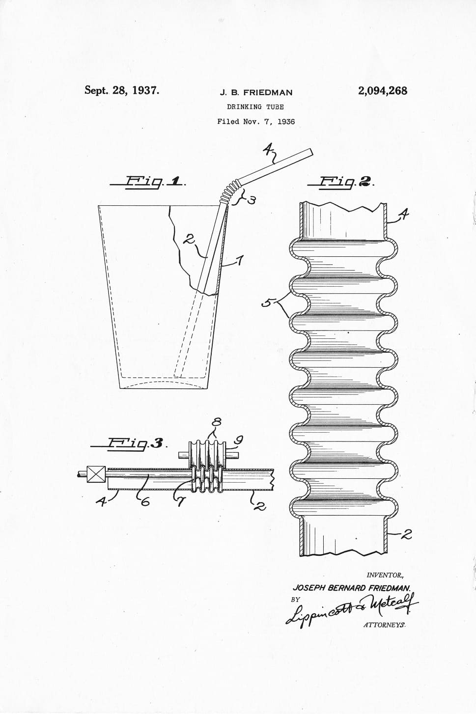 plastic straw