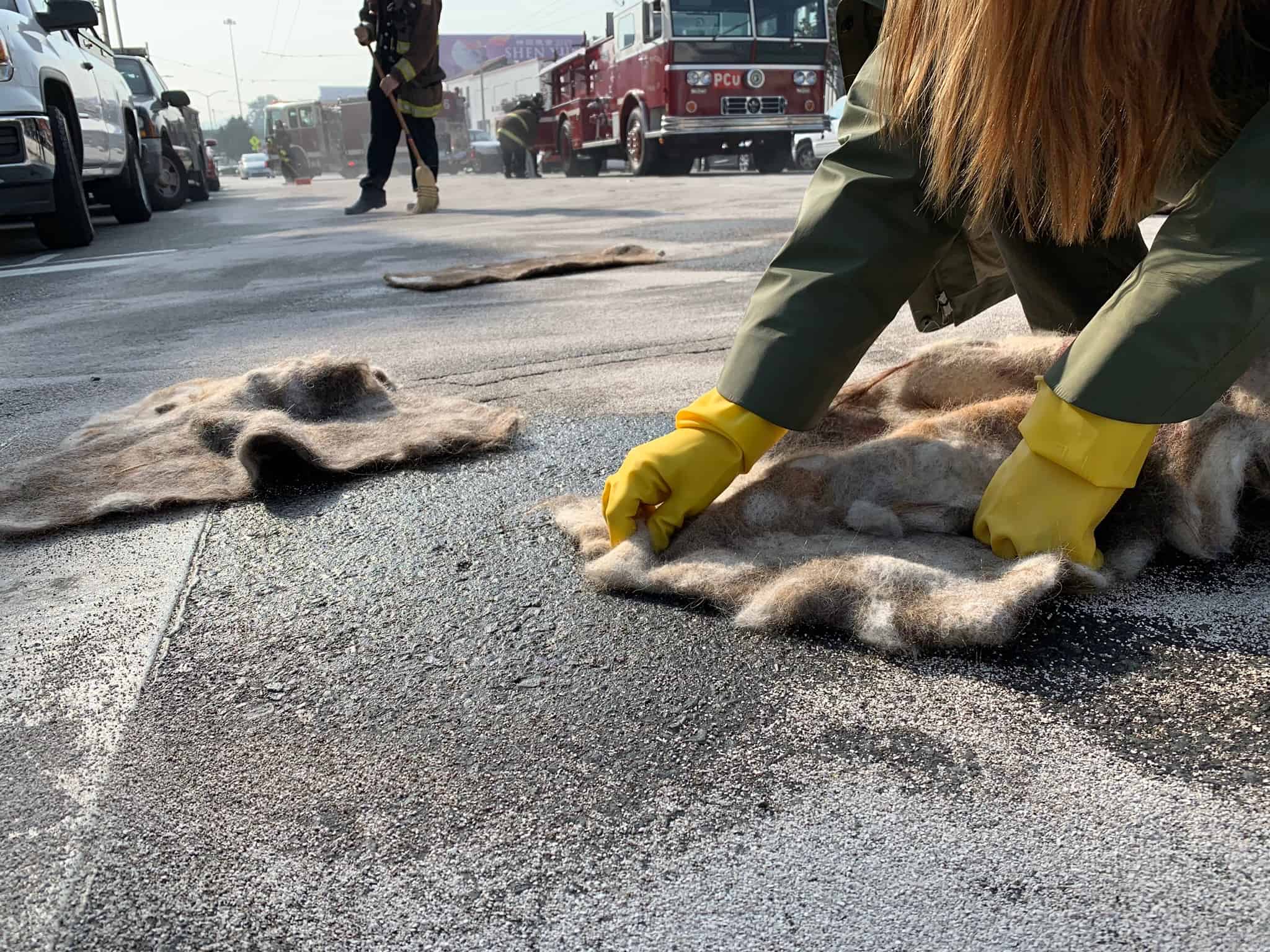 human hair mats