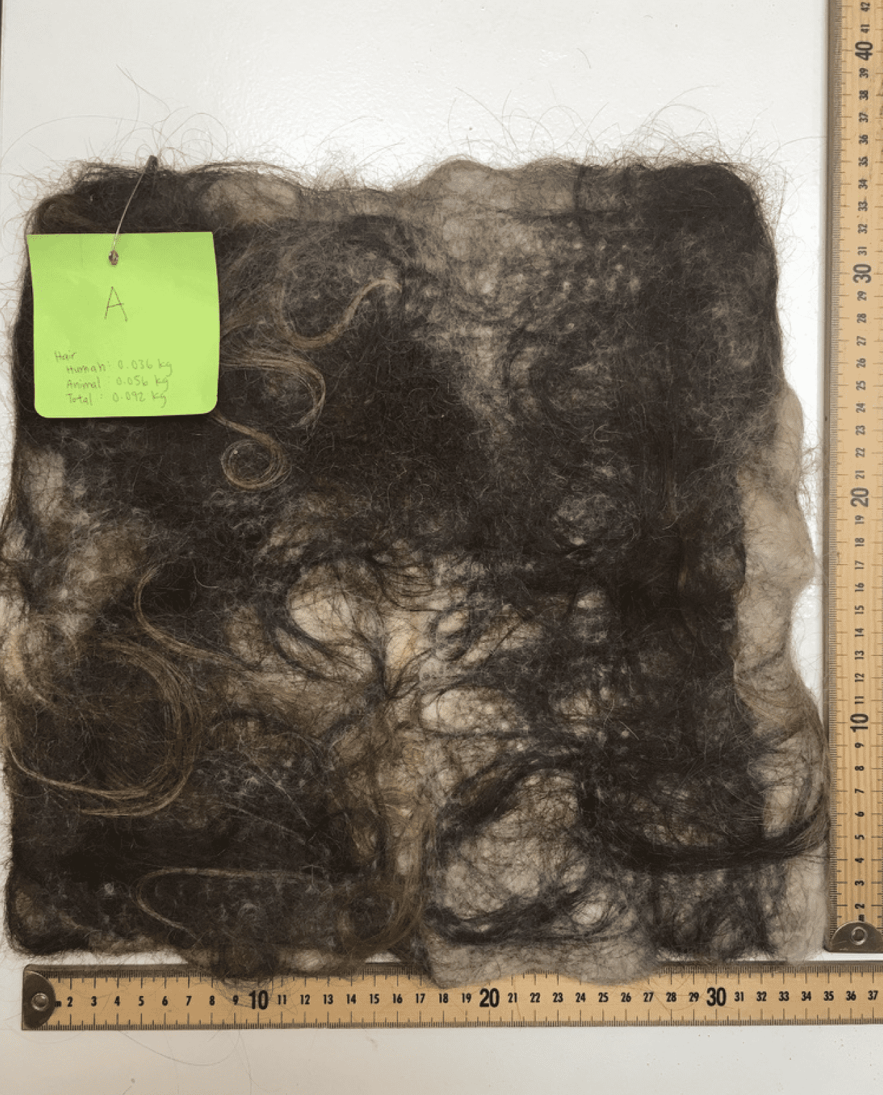 human hair mats
